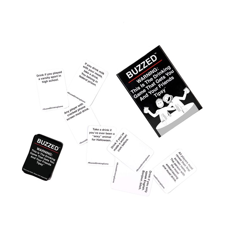 Buzzed – The Hilarious Party Game That Will Get You & Your Friends Tipsy