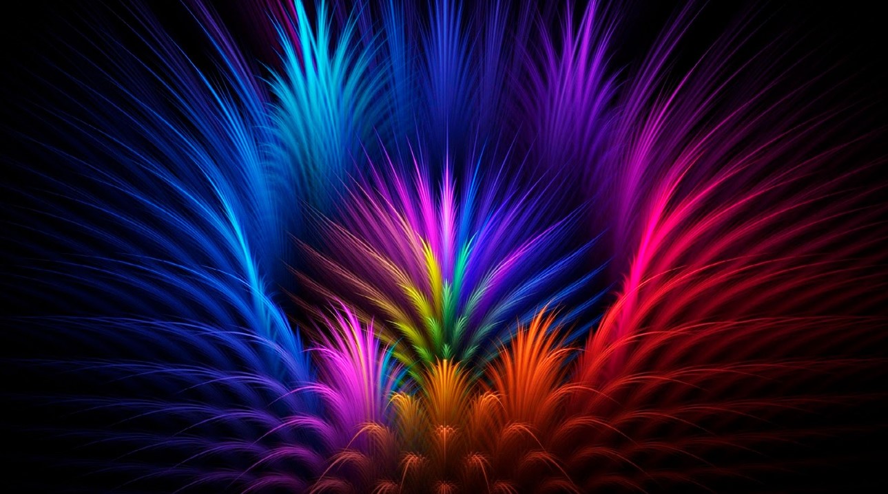 COLORFUL FEATHERS 