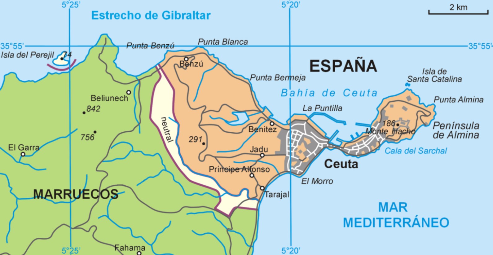 MAPS OF SPAIN BY AUTONOMOUS COMMUNITIES-9