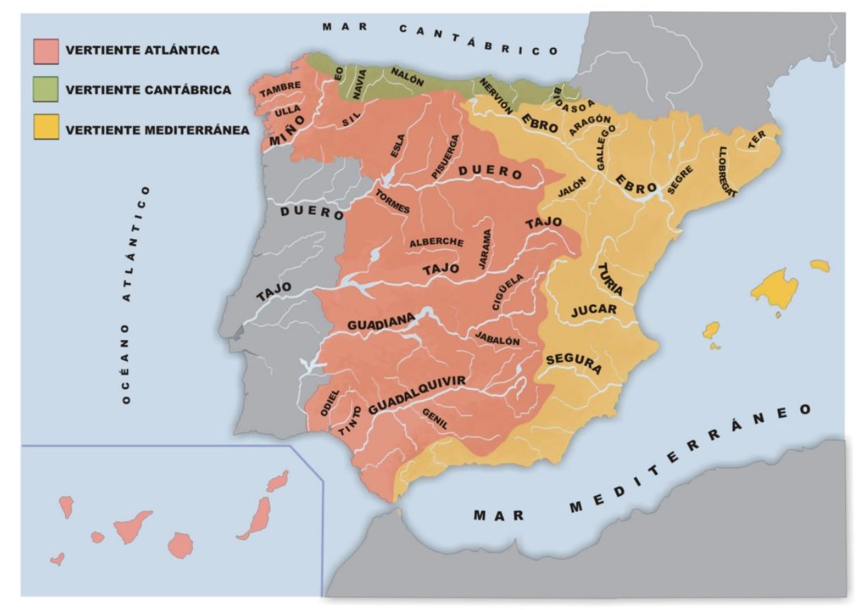 PHYSICAL MAPS OF SPAIN-1