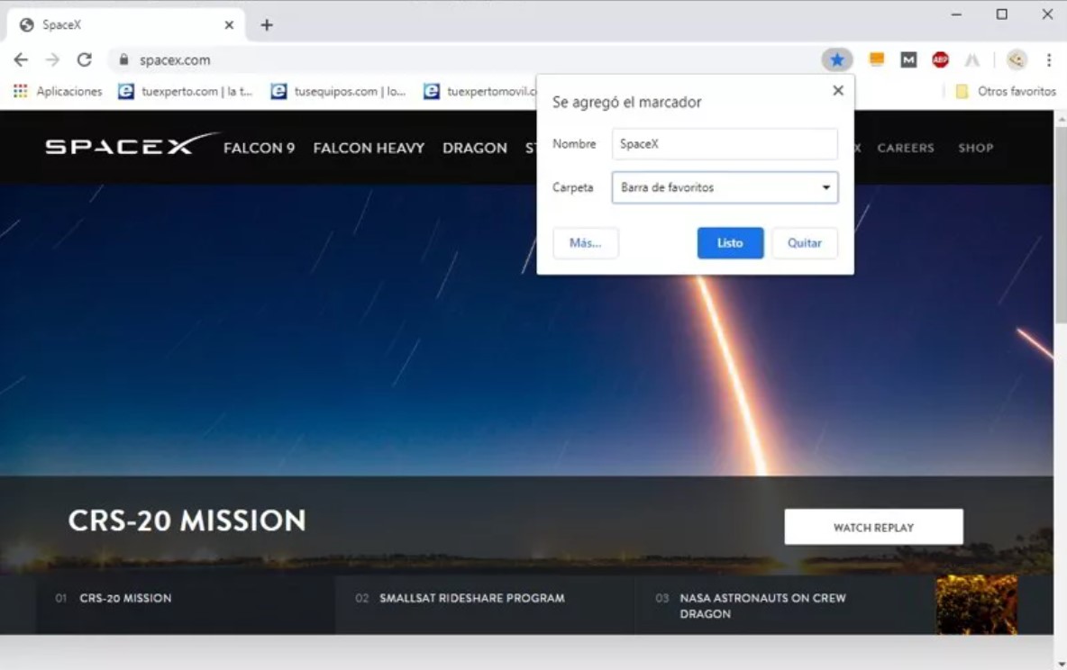 HOW TO ADD A BOOKMARK IN GOOGLE CHROME ON YOUR PC