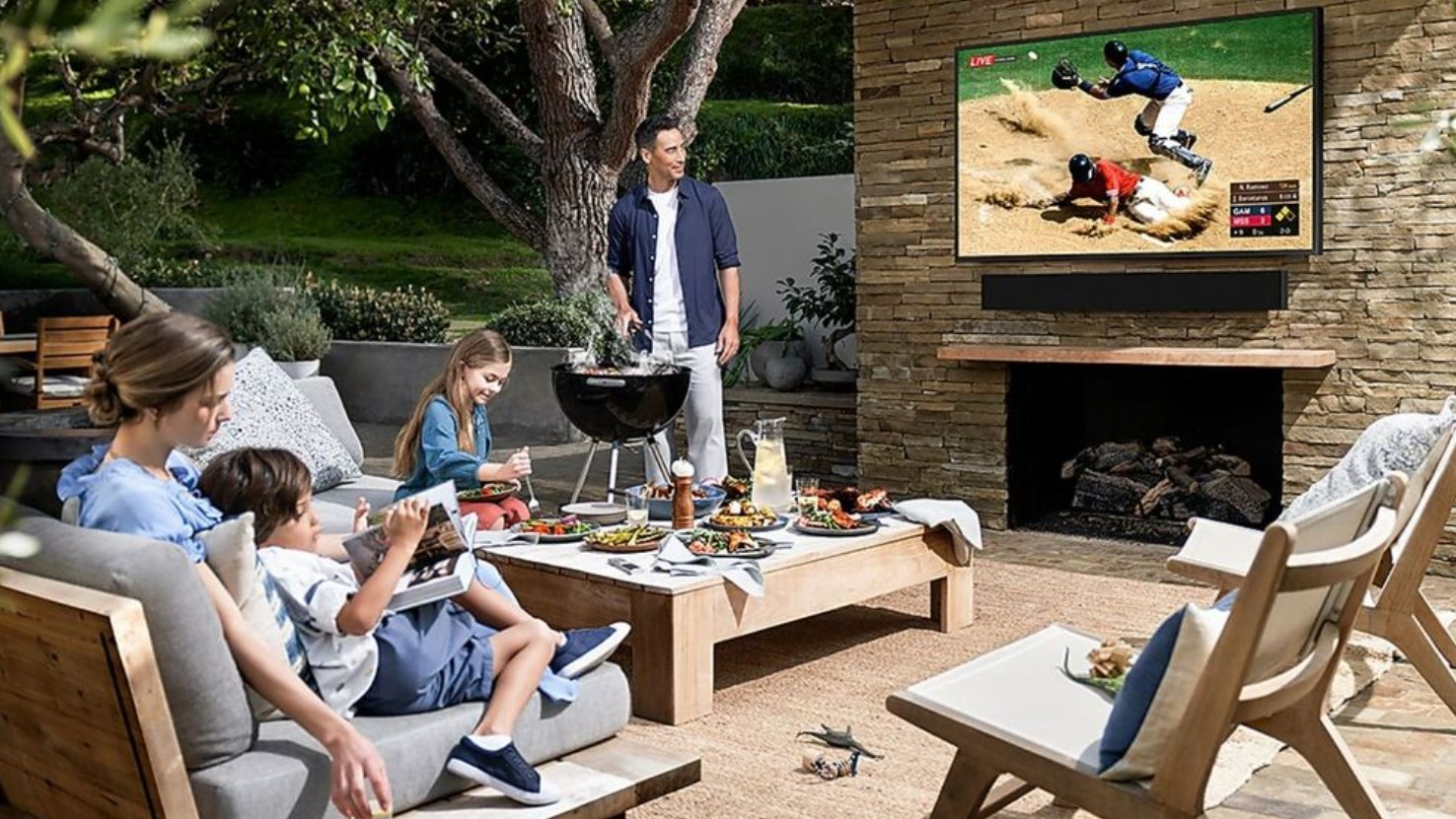 Samsung The Terrace, An Outdoor-Proof Television-1