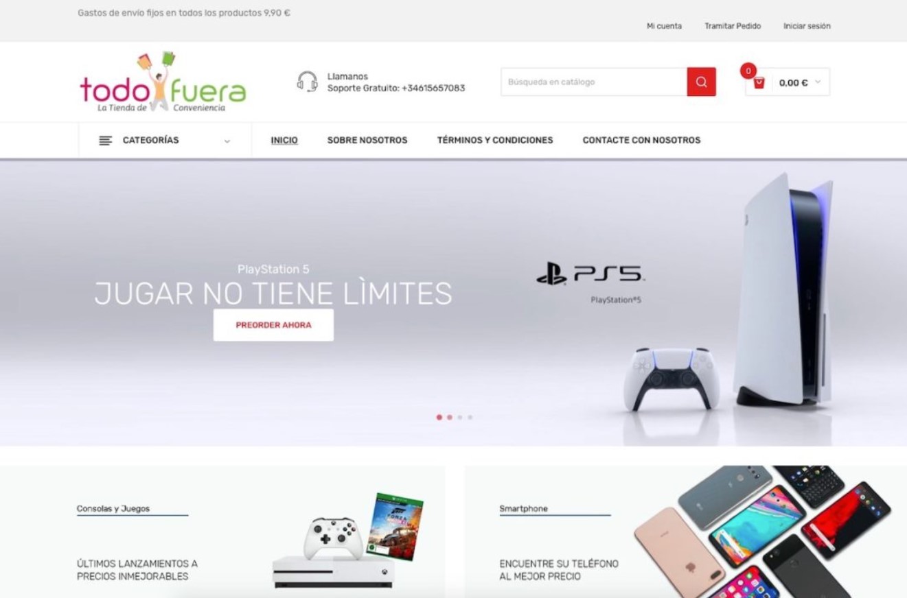 Opinions Of Todofuera, The Spanish Store With Stock Of The Playstation 5